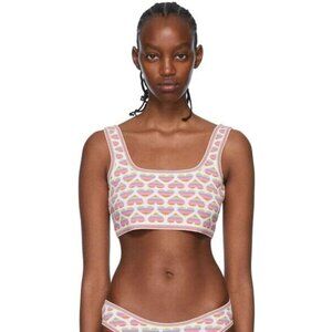Marco Rambaldi Viscose Bra Top Size XS Womens Multicolor SSENSE Exclusive $350
